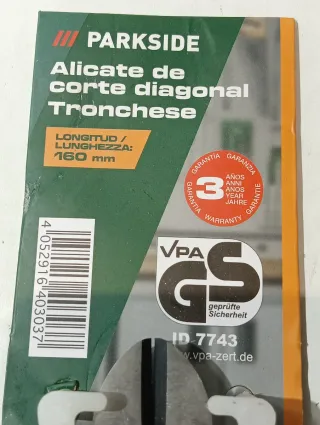 Set 4 Alicates PARKSIDE