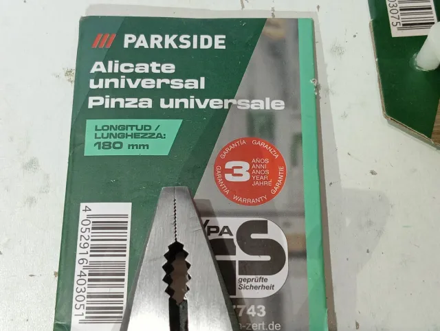 Set 4 Alicates PARKSIDE