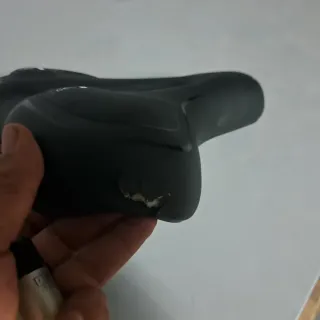 Asiento de bicicleta negro