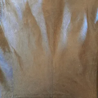 Blazer vintage cuero genuino Heeli mujer M o 38-40