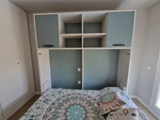 Mueble Cama 135cm Plegable Madera