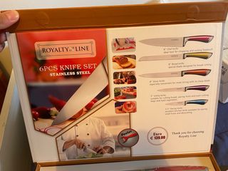 Set Cuchillos Royalty Line Multicolor