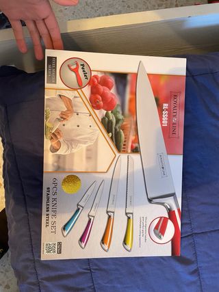 Set Cuchillos Royalty Line Multicolor