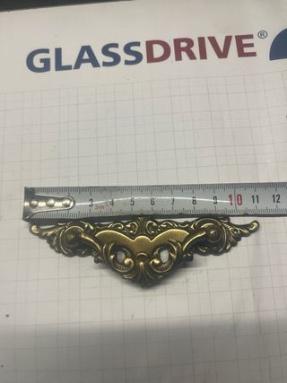 Tiradores de latón estilo vintage