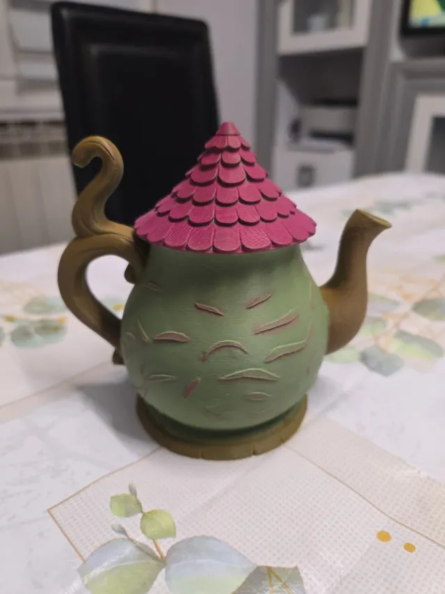 Tetera Decorativa Casita Hadas