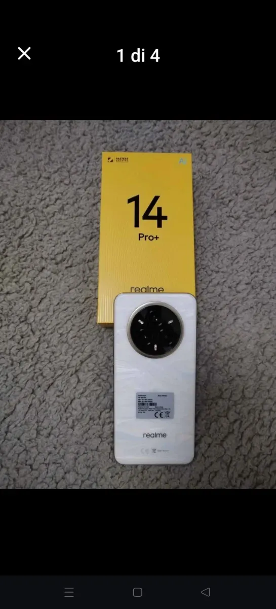 Realme 14 Pro+ 512GB Bianco perlato