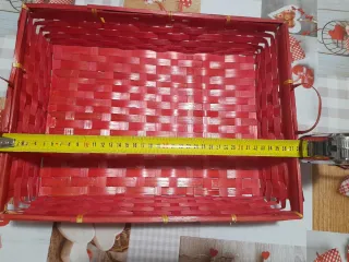 Cesto decorativo 38x29cm