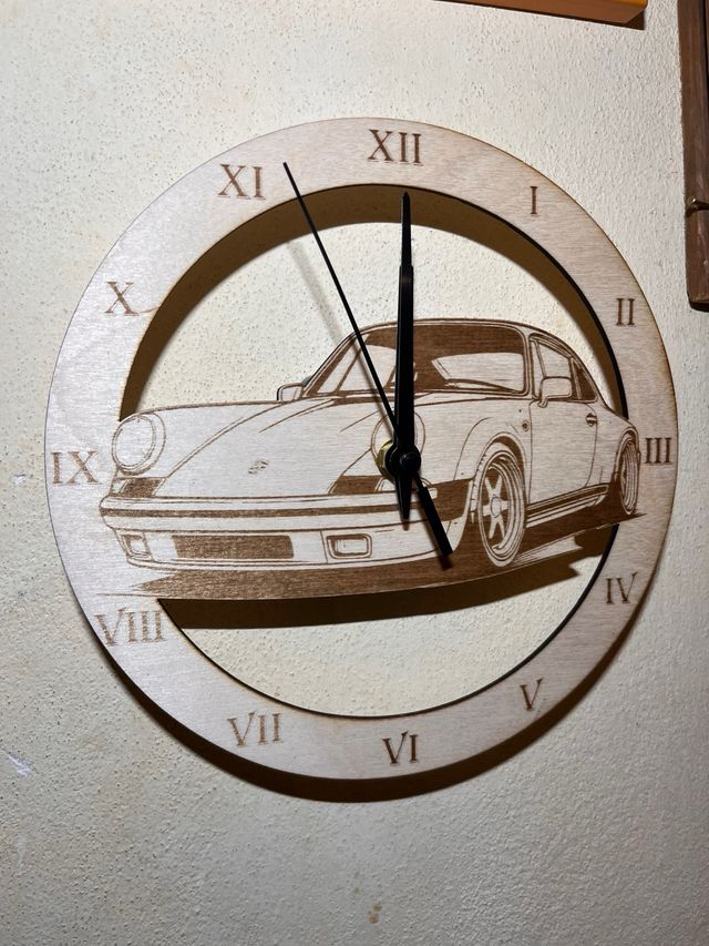 Orologio da parete Porsche 911