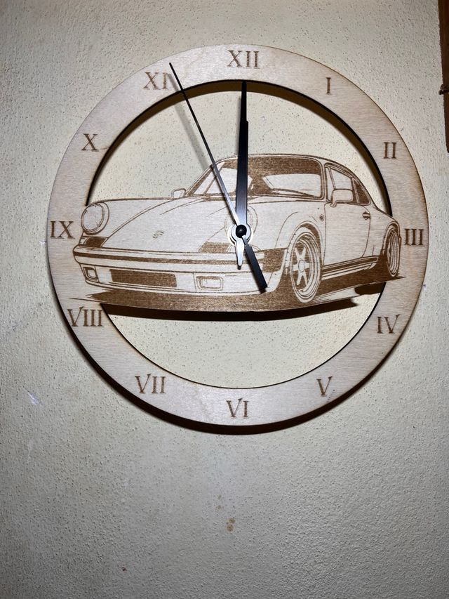 Orologio da parete Porsche 911