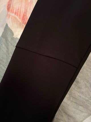 Giacca elegante nera zip oro taglia M