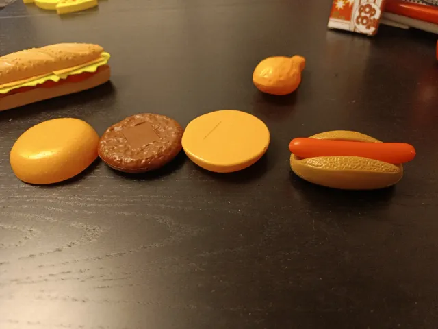 Microondas Juguete con Accesorios Comida