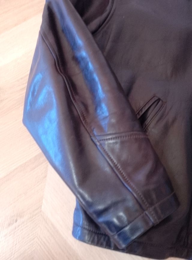 Chupa de cuero Vintage talla M