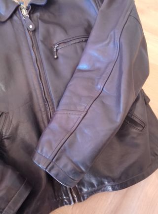 Chupa de cuero Vintage talla M