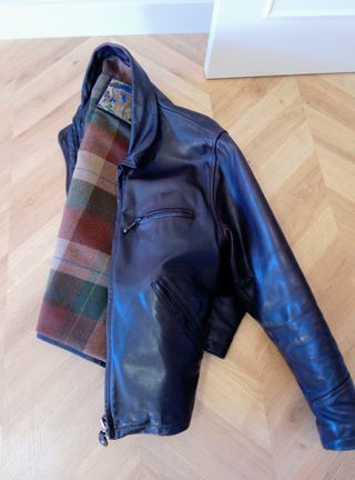 Chupa de cuero Vintage talla M