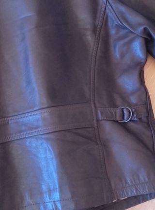 Chupa de cuero Vintage talla M