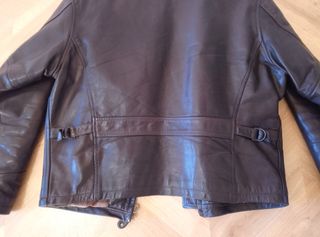 Chupa de cuero Vintage talla M