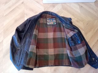 Chupa de cuero Vintage talla M