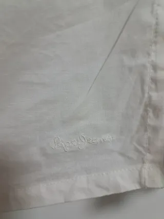 Blusa Pepe Jeans Blanca Talla L