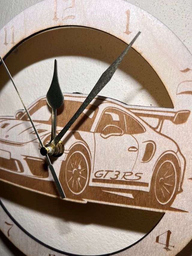 Orologio da parete Porsche GT3 RS
