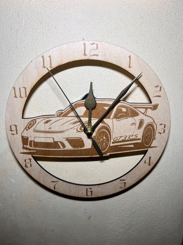 Orologio da parete Porsche GT3 RS