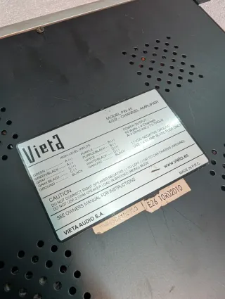 Amplificador Vieta PW-45 4 Canales