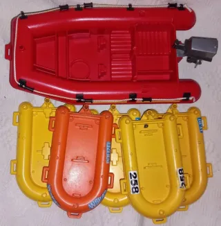 Playmobil 6 lancha neumática 144