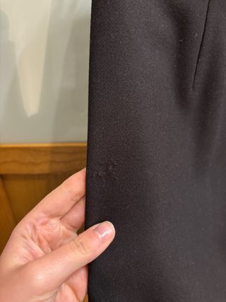 Falda Bimba y Lola Negra Recta