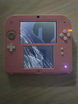 Nintendo 2DS Rosa para piezas
