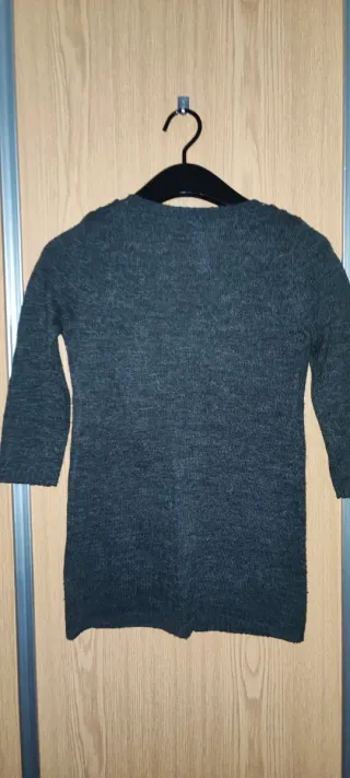 Camisola Springfield Decote V bordado Cinza