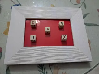 Cuadro Decorativo con Dados