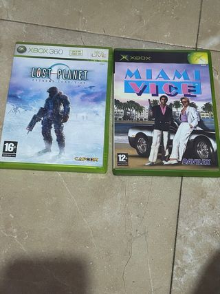 Xbox 360 y Xbox: Lost Planet y Miami Vice