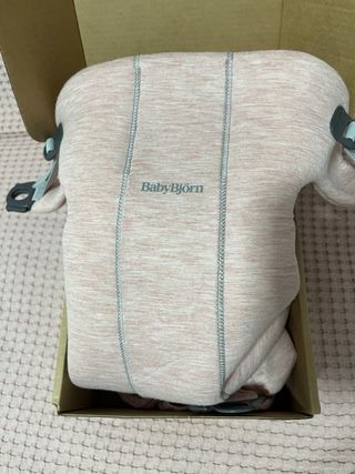 Mochila Porta Bebés BabyBjörn Rosa