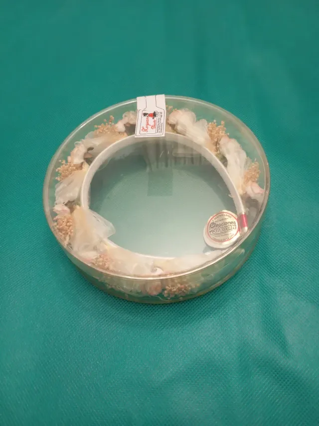 Diadema flores tela y secas (Mod. R9)