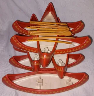 Playmobil 9 canoa indio 145