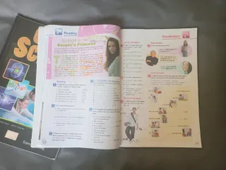 On Screen Workbook & grammar book