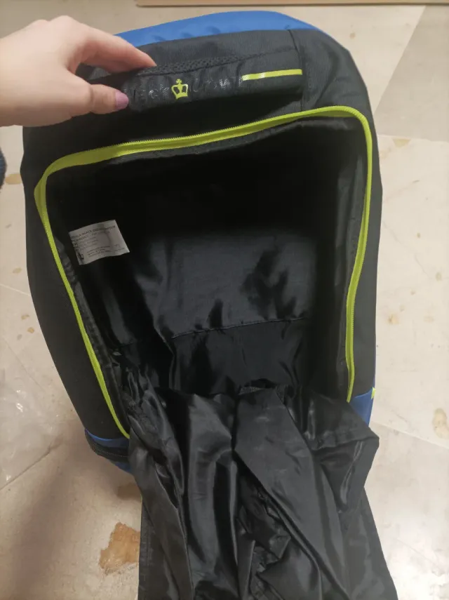 Mochila Black Crown Negra y Azul