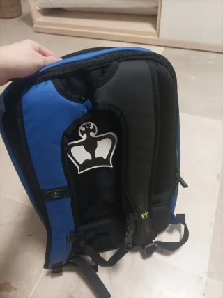 Mochila Black Crown Negra y Azul