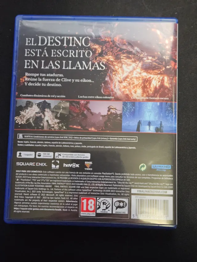 Final Fantasy XVI PS5