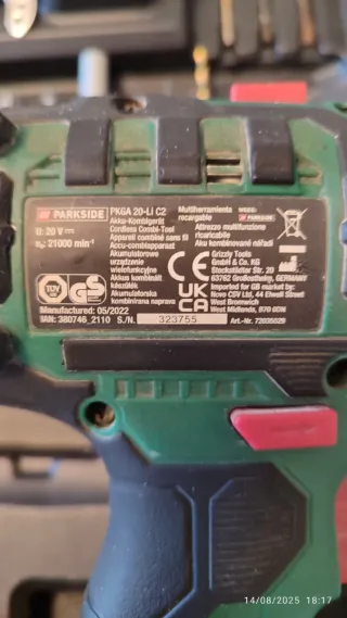 PARKSIDE Trapano Multifunzione 20V Ricaricabile