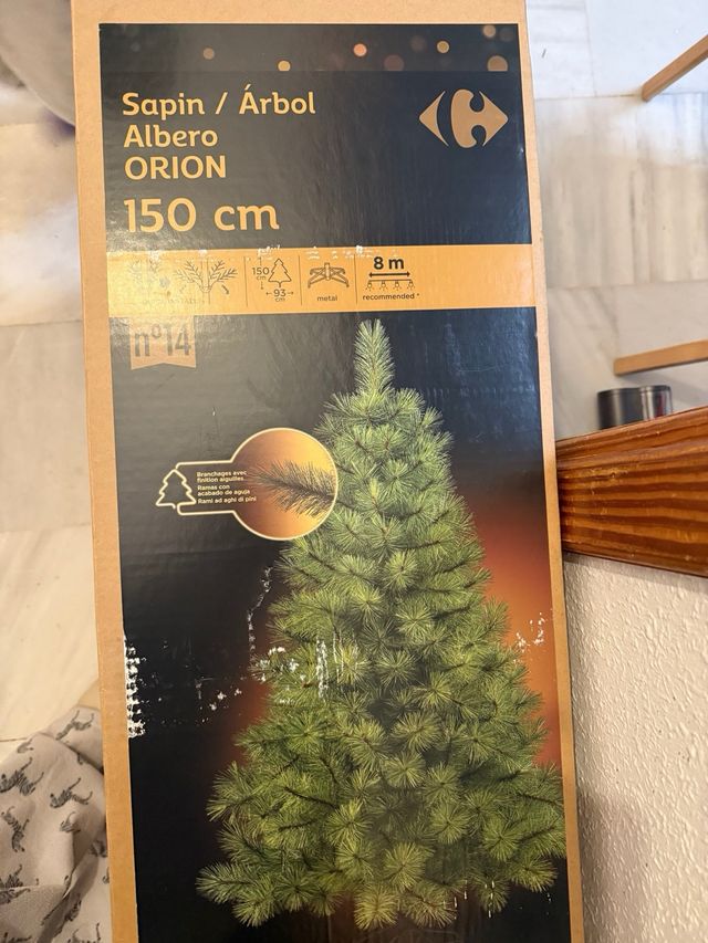 Árbol de Navidad 150cm