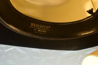 Sombrero Cowboy Resistol Negro Made in Texas