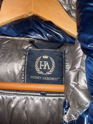 Plumífero brillante azul Henry Arroway