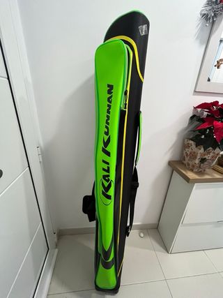 Funda Kali Kunan para cañas de pescar sin usar