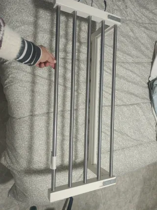 Perchero Ikea Blanco Madera y Metal