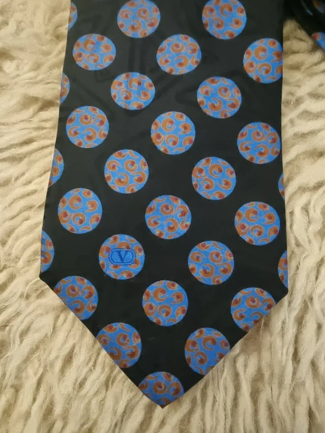Cravatta Valentino Garavani seta pois