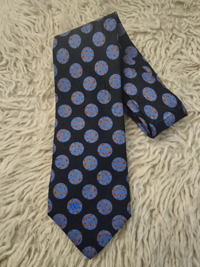 Cravatta Valentino Garavani seta pois