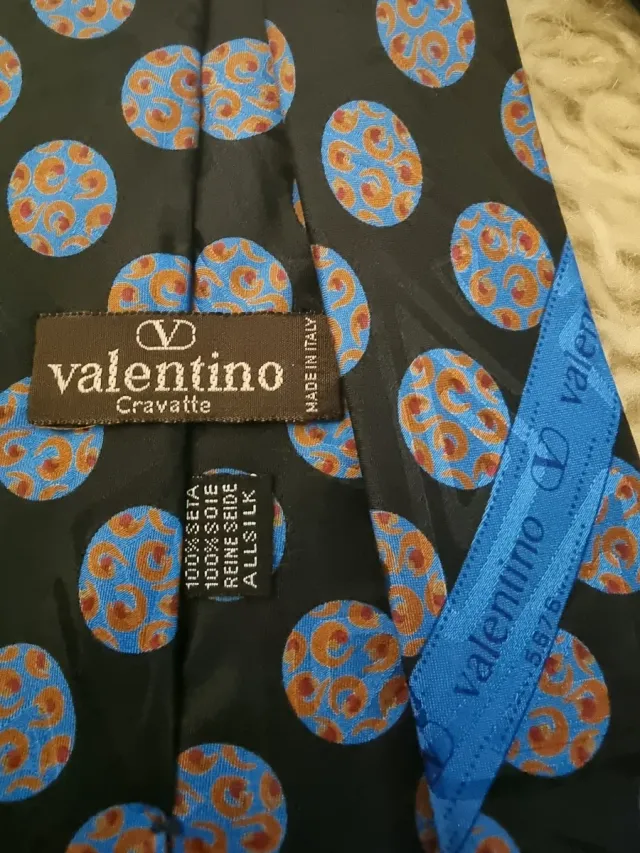 Cravatta Valentino Garavani seta pois