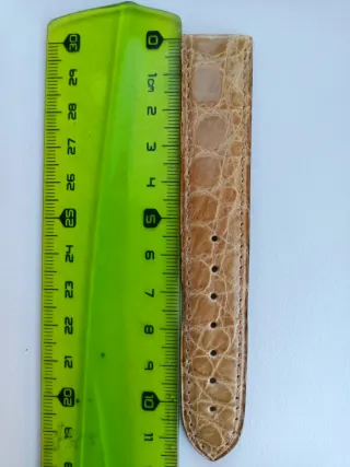 Correa Cartier Original Nueva beige/arena