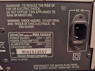 Amplificador Denon PMA-1500AE Plata