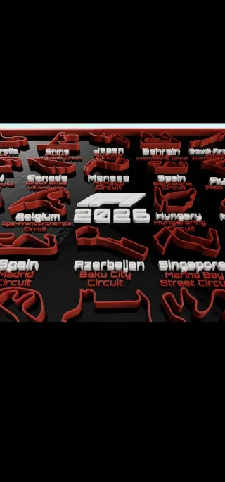 Cuadro Decorativo F1 2026